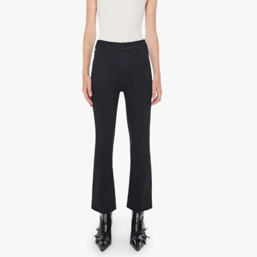 MOTHER The Hustler Ankle Fray Jeans in Not Guilty Size 25